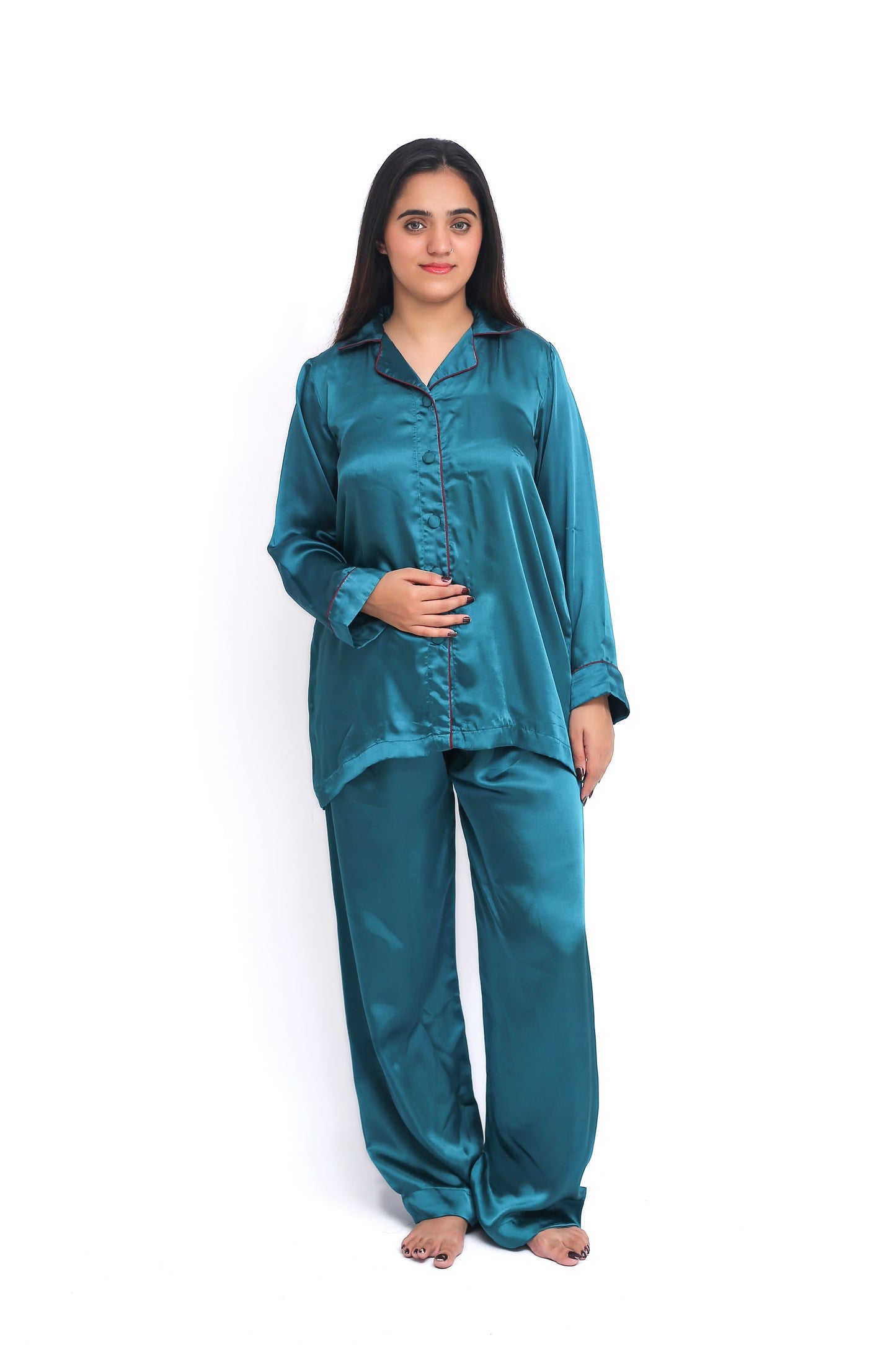 Satin Silk Pyjama Set